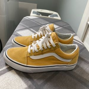 Vans Old Skool Ochre Size 6M or 7.5W